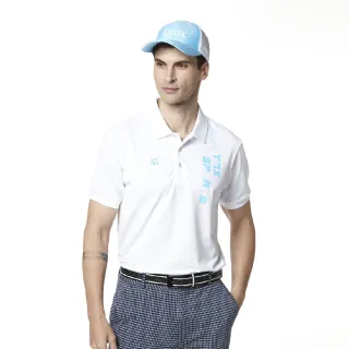 【Lynx Golf】男款吸濕排汗厚款極簡風線條印花長袖立領POLO衫(二色) 歷史價格詳細信息