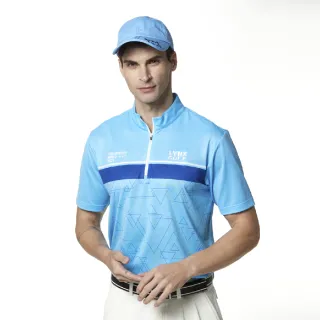 【Lynx Golf】男款吸汗速乾海豚印花胸袋款短袖襯衫(二色) 歷史價格詳細信息