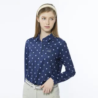 【Lynx Golf】女款吸濕排汗抗UV涼感抗菌功能絲光網眼布料短袖立領POLO衫(二色) 歷史價格詳細信息