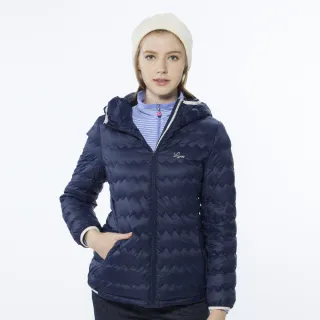 【Lynx Golf】女款防潑水功能彈性舒適山貓沖孔造型拉鍊口袋可收式連帽長袖外套(二色) 歷史價格詳細信息