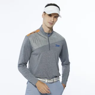 【Lynx Golf】男款吸濕排汗Lynx字樣山貓繡花長袖POLO衫(二色) 歷史價格詳細信息