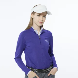 【Lynx Golf】女款薄鋪棉彈性舒適壓紋配布剪裁星球系列繡花拉鍊口袋長袖外套(二色) 歷史價格詳細信息