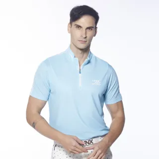 【Lynx Golf】男款吸汗速乾海豚印花胸袋款短袖襯衫(二色) 歷史價格詳細信息