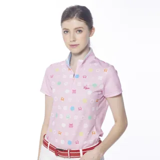 【Lynx Golf】女款吸排易溶紗材質透氣素面款褲口假反摺設計直筒五分褲(二色) 歷史價格詳細信息