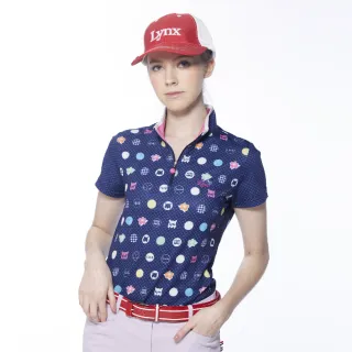【Lynx Golf】女款吸排易溶紗材質透氣素面款褲口假反摺設計直筒五分褲(二色) 歷史價格詳細信息