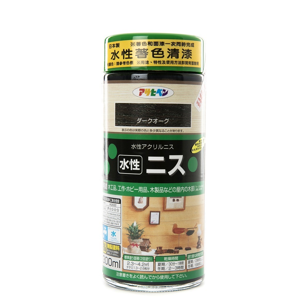 日本Asahipen 水性著色清漆 暗橡木 0.7L 歷史價格詳細信息