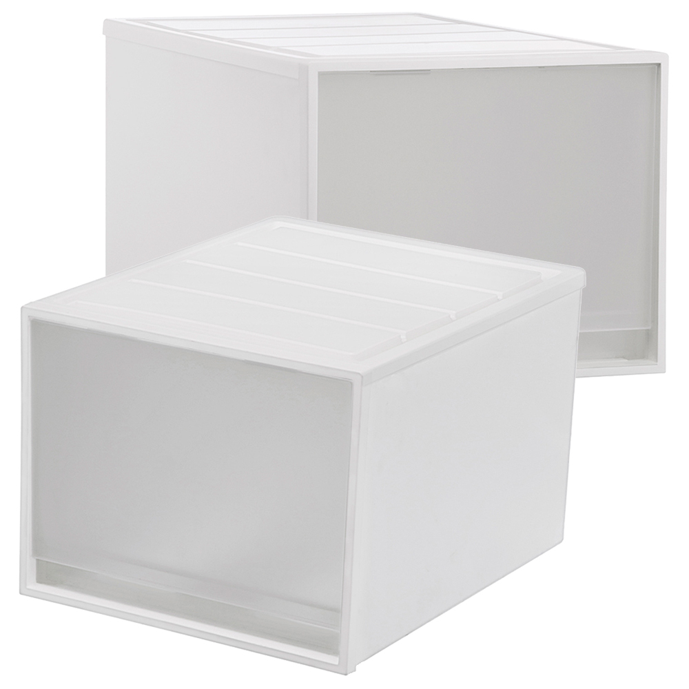 【特力屋】深型霧面抽屜整理箱50L 40*50*31.5cm BQ-109 歷史價格詳細信息