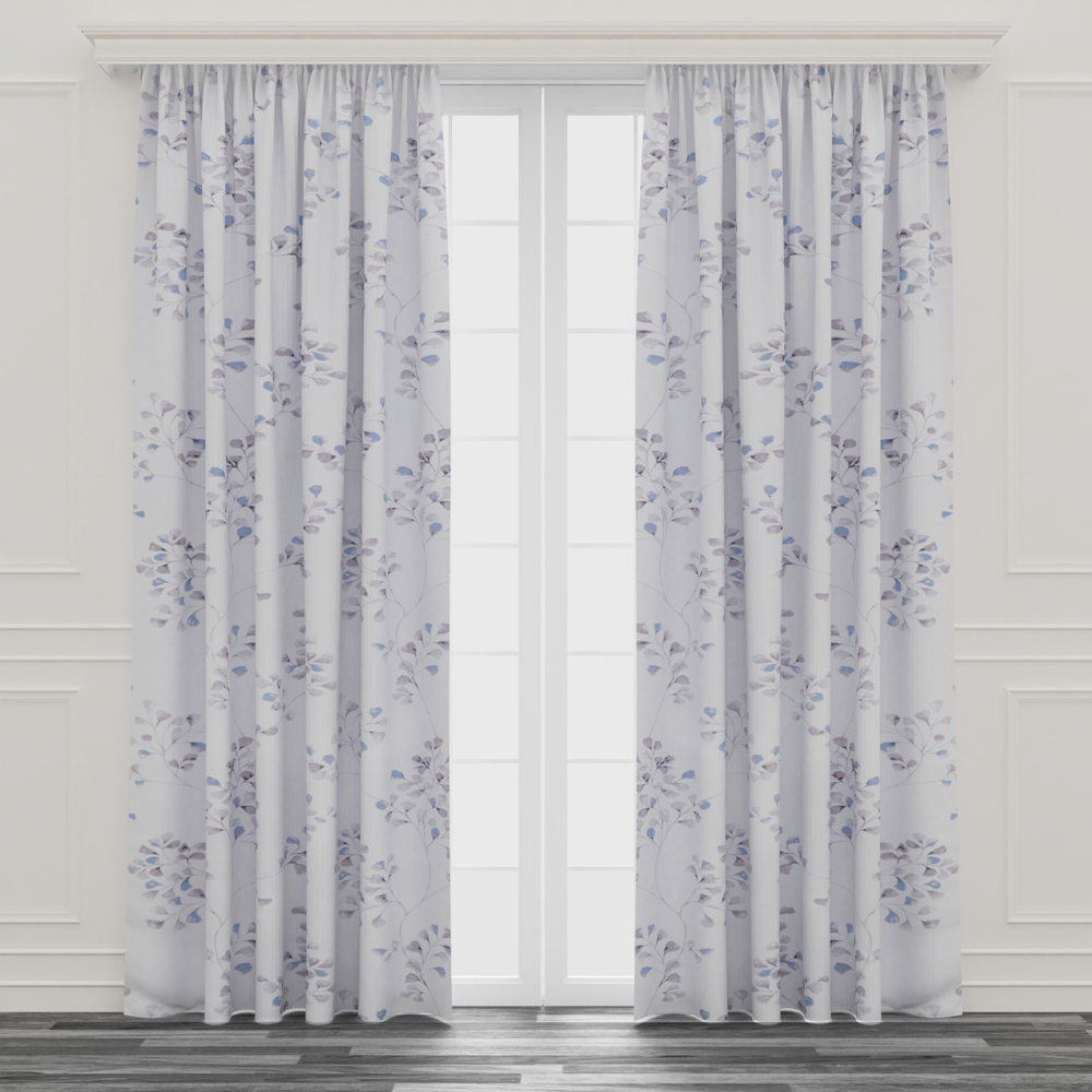 【特力屋】杏葉印花遮光窗簾 寬290x高240cm 歷史價格詳細信息