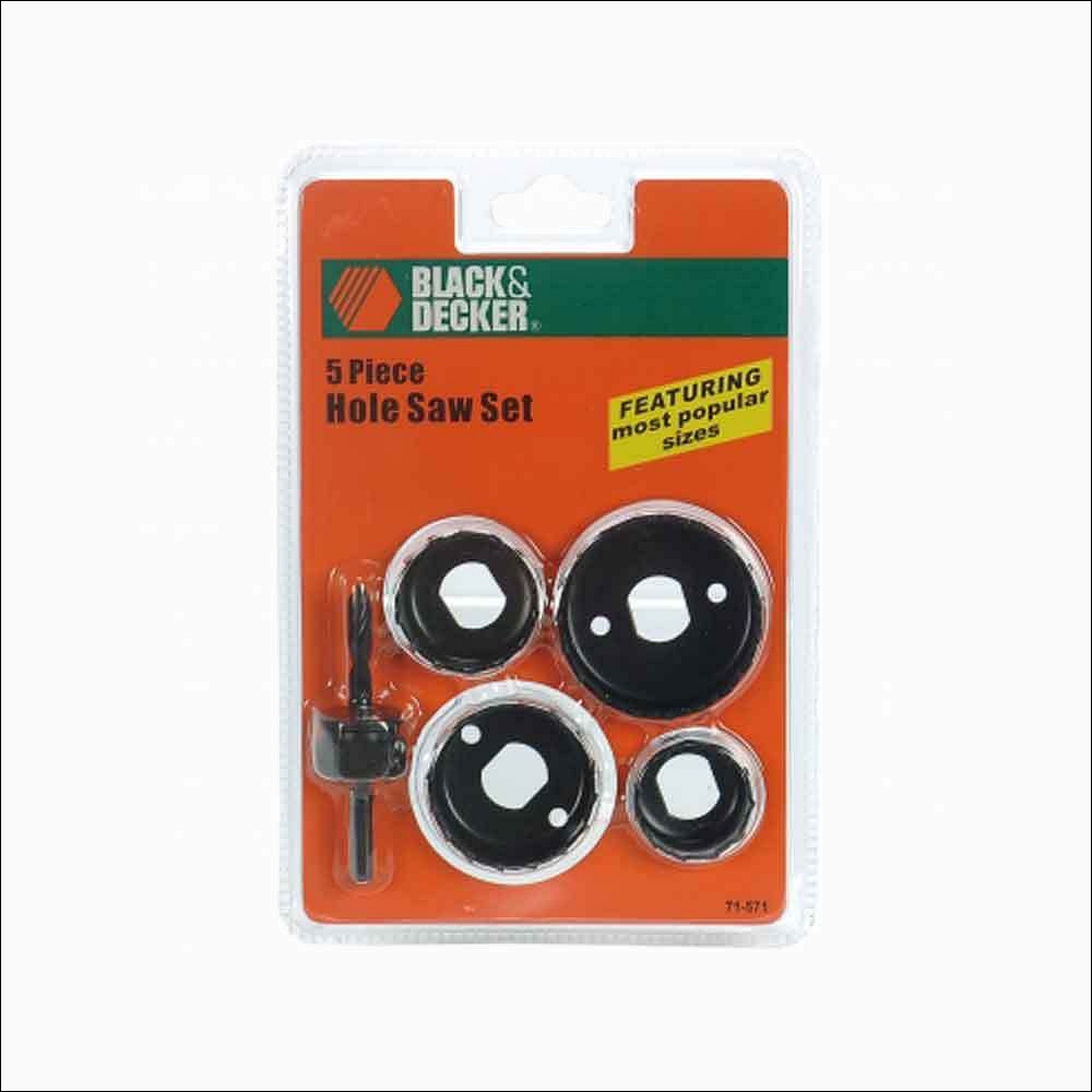 BLACK+DECKER 五件式圓穴鋸組 歷史價格詳細信息