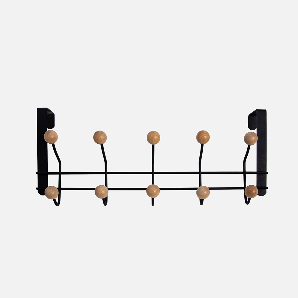 門後掛鉤鐵藝掛架免釘免打孔掛 架門上置物架利 壹排收納加粗 歷史價格詳細信息