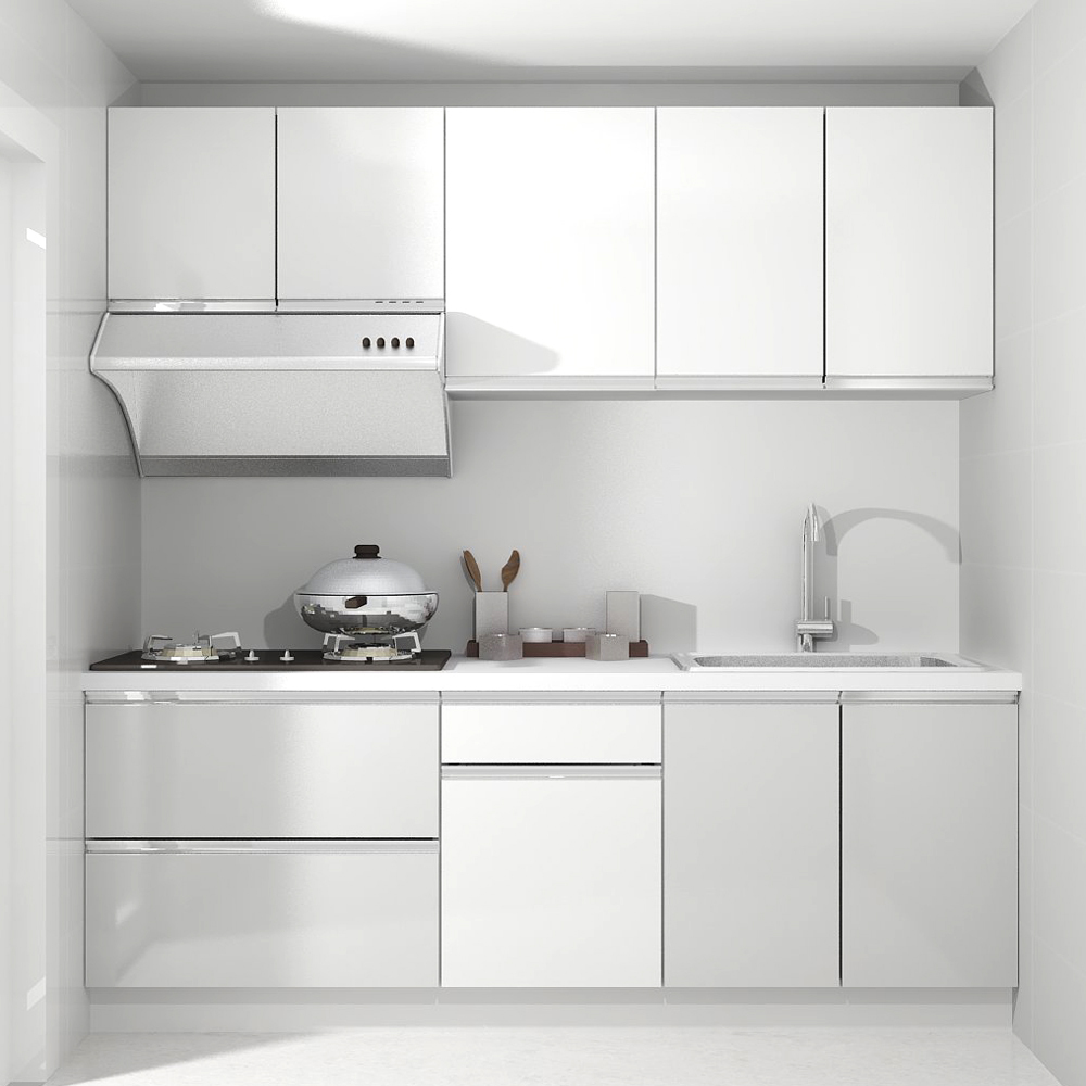 【特力屋】中區-結烤定規廚具210cm A-上櫃G001 白色+下櫃G010天藍 EC 歷史價格詳細信息