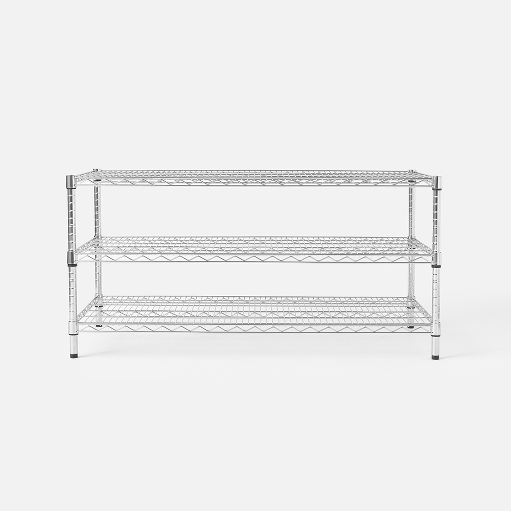 【特力屋】組合 鍍鉻重型四層架122x46x160公分+軍風黑木天板收納箱 小x3 歷史價格詳細信息