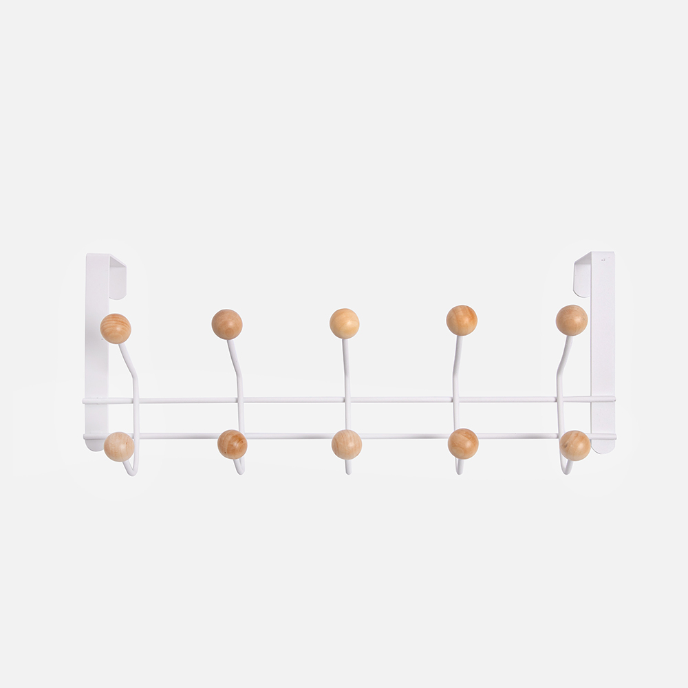 門後掛鉤鐵藝掛架免釘免打孔掛 架門上置物架利 壹排收納加粗 歷史價格詳細信息