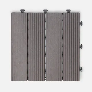 特力屋 拼接踏板 塑木淺磚紅 8入 30x30cm 歷史價格詳細信息