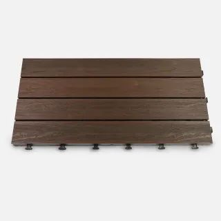 特力屋 拼接踏板 塑木淺磚紅 8入 30x30cm 歷史價格詳細信息