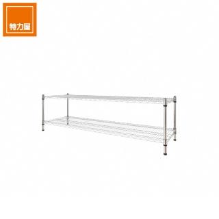 【特力屋】組合  重型鍍鉻二層架 122x60x120cm 歷史價格詳細信息