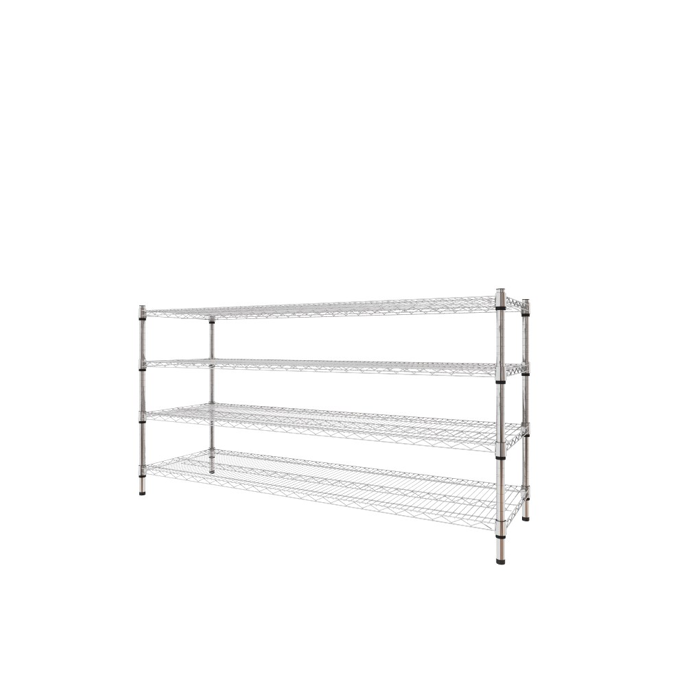 【特力屋】組合  重型鍍鉻四層架 122x60x150cm 歷史價格詳細信息