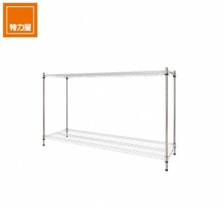 【特力屋】組合  重型鍍鉻二層架 122x60x120cm 歷史價格詳細信息