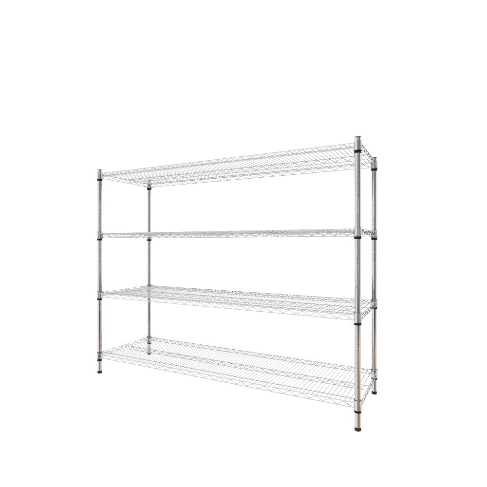 【特力屋】組合  重型鍍鉻四層架 122x60x150cm 歷史價格詳細信息