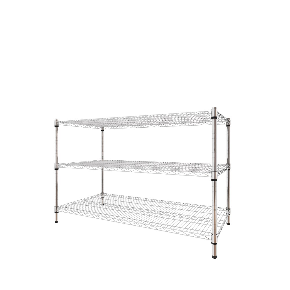 【特力屋】組合 鍍鉻重型四層架122x46x160公分+軍風黑木天板收納箱 小x3 歷史價格詳細信息