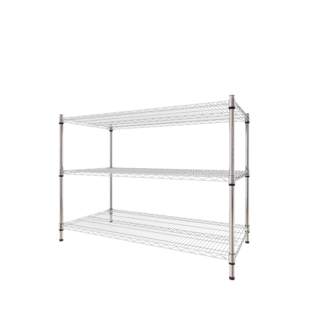 【特力屋】組合 鍍鉻重型四層架122x46x160公分+軍風黑木天板收納箱 小x3 歷史價格詳細信息