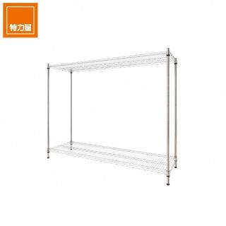 【特力屋】組合  重型鍍鉻二層架 122x60x120cm 歷史價格詳細信息