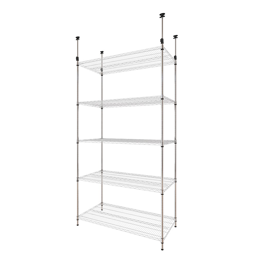 (組)特力屋鍍鉻五層架-122x46x90CM 歷史價格詳細信息
