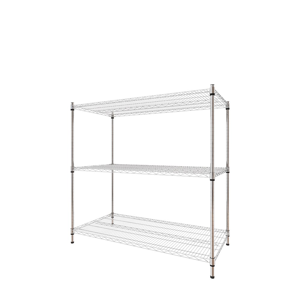 【特力屋】組合 鍍鉻重型四層架122x46x160公分+軍風黑木天板收納箱 小x3 歷史價格詳細信息