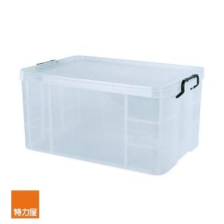 【特力屋】強固型掀蓋整理箱21L 37.5*52.8*16.6cm K-031 歷史價格詳細信息