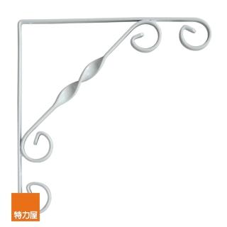 【特力屋】渦卷型板托6 *6 白色二入 適用層板 深20cm 歷史價格詳細信息