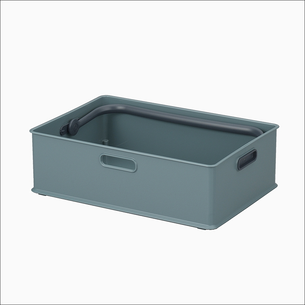 【特力屋】日本Sanka squ+ 提把收納盒 黃 S 歷史價格詳細信息