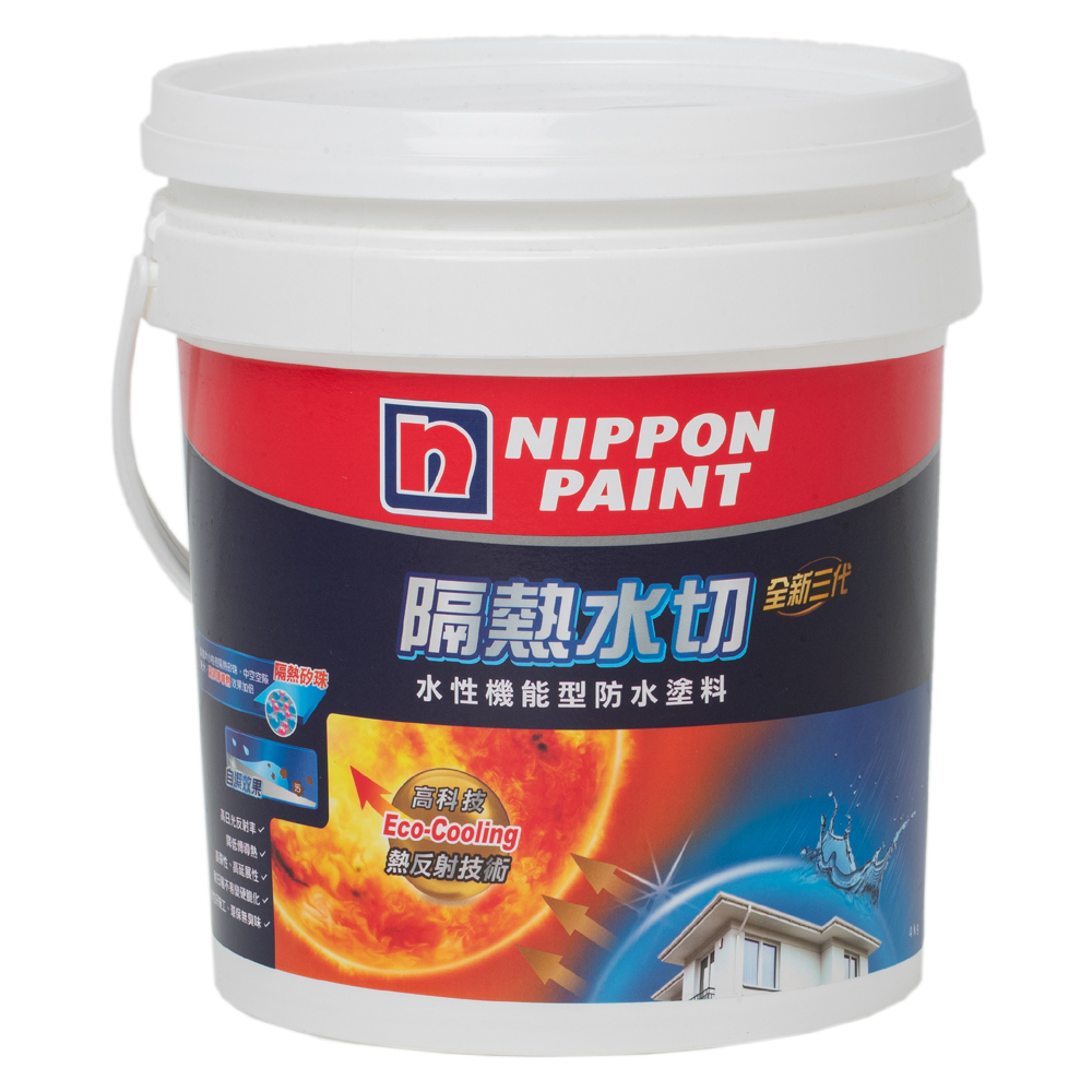 水性機能型防水塗料 隔熱防水漆  屋頂隔熱 樓頂防水防曬隔熱漆納米塗料房頂屋頂鐵皮房彩鋼瓦 歷史價格詳細信息