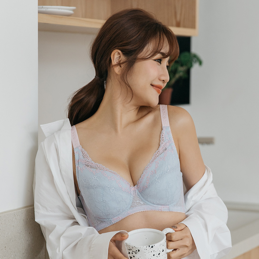 玉如阿姨 純潔告白內衣 BC罩 無鋼圈挺立 服貼 提托 修飾大小胸 台灣製 0670藍 歷史價格詳細信息