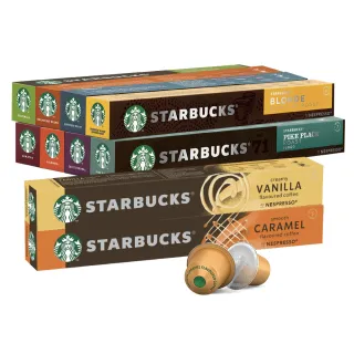 STARBUCKS 星巴克咖啡膠囊探索經典組(家常/派克市場/濃縮烘培咖啡)  適用NESPRESSO咖啡機 60杯入 歷史價格詳細信息
