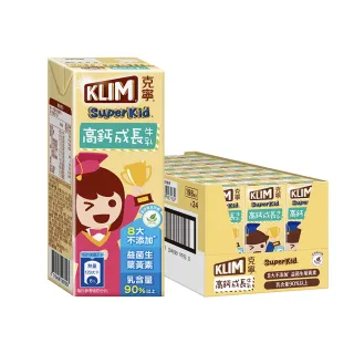 【KLIM 克寧】高鈣成長牛乳198mlx24入/箱(包裝隨機出貨;保久乳) 歷史價格詳細信息