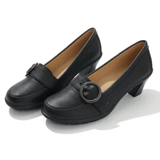 【DIANA】6cm 質感牛皮金屬圓環皮帶飾釦圓頭車線方塊粗高跟鞋(奶茶) 歷史價格詳細信息