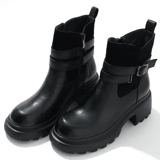 【DIANA】7.5cm 彈性羊紋美腿修修神器素色粗跟長靴-時尚美學(黑) 歷史價格詳細信息