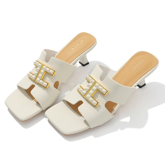 【DIANA】5.5cm 質感羊皮水鑽環繞尖頭楦粗跟鞋-甜美佳人(奶油白) 歷史價格詳細信息