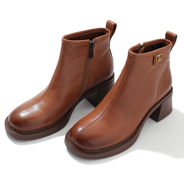 【DIANA】6 cm質感牛皮後金屬球飾拉鍊短靴-率性簡約(奶油白) 歷史價格詳細信息