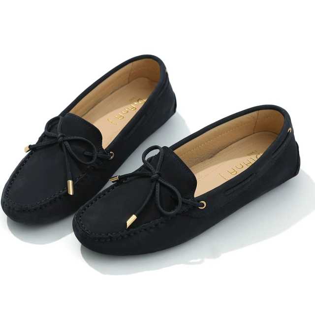 【DIANA】磨砂牛皮蝴蝶結柔軟莫卡辛娃娃鞋-漫步雲端焦糖美人(棕色) 歷史價格詳細信息