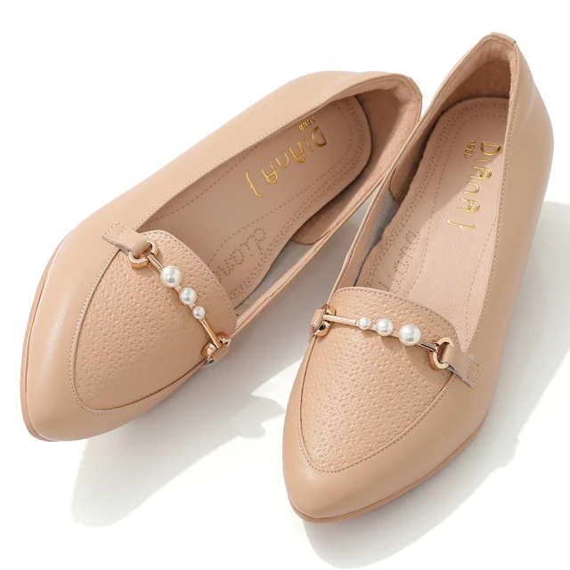 【DIANA】7 cm質感絲綢綿羊皮方釦造型鞋跟高跟鞋-漫步雲端焦糖美人(灰綠) 歷史價格詳細信息