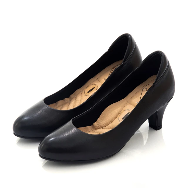 【DIANA】舒適防磨真皮素面尖頭楦細跟5公分制鞋-漫步雲端高枕無憂款(黑) 歷史價格詳細信息