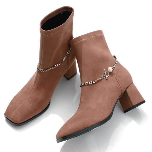 【DIANA】6cm 質感牛皮金屬圓環皮帶飾釦圓頭車線方塊粗高跟鞋(奶茶) 歷史價格詳細信息