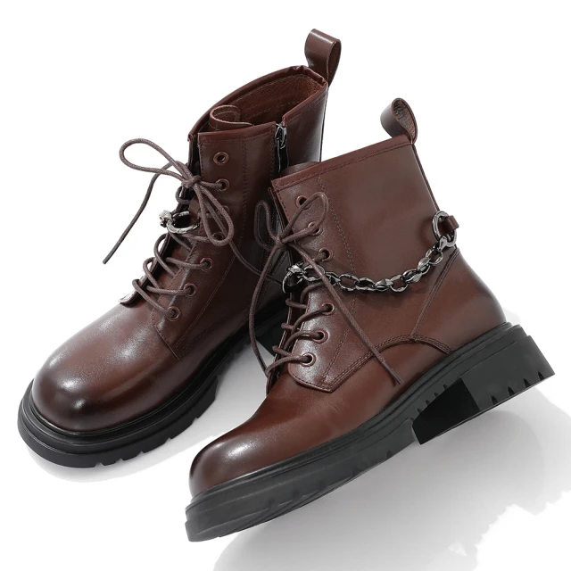 【DIANA】5 cm質感雙色牛皮彈性布鞋口設計側拉鍊德比短靴-經典復古(黑) 歷史價格詳細信息