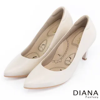 【DIANA】漫步雲端布朗尼美人款--輕彈OL舒適6公分尖頭制鞋(黑) 歷史價格詳細信息