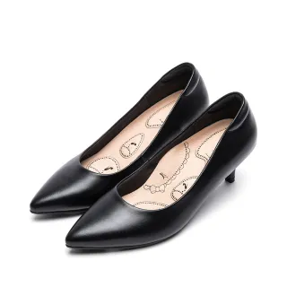 【DIANA】舒適防磨真皮素面尖頭楦細跟5公分制鞋-漫步雲端高枕無憂款(黑) 歷史價格詳細信息