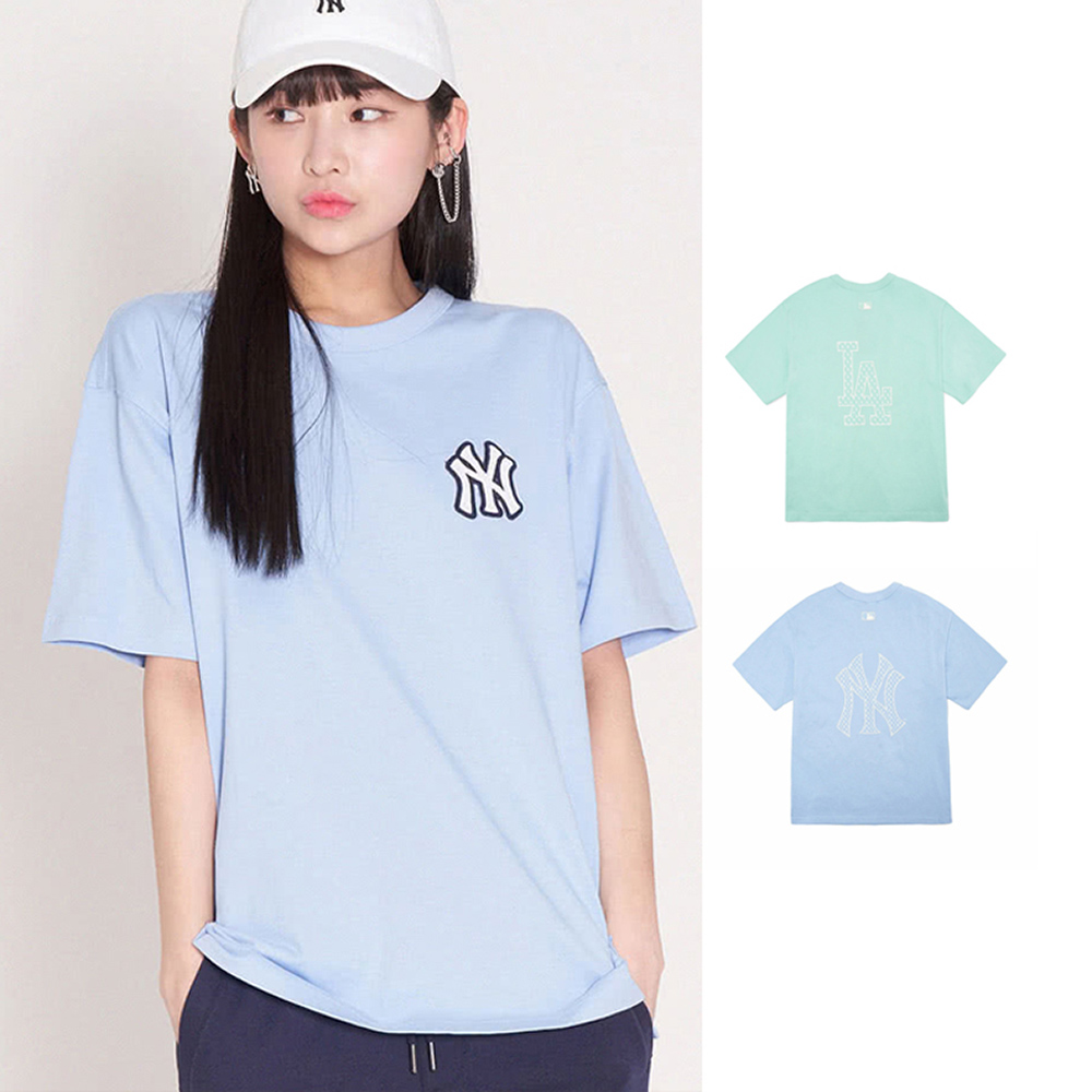 【MLB】短袖T恤 MONOGRAM系列 洛杉磯道奇隊(3ATSM0334-07NYD) 歷史價格詳細信息