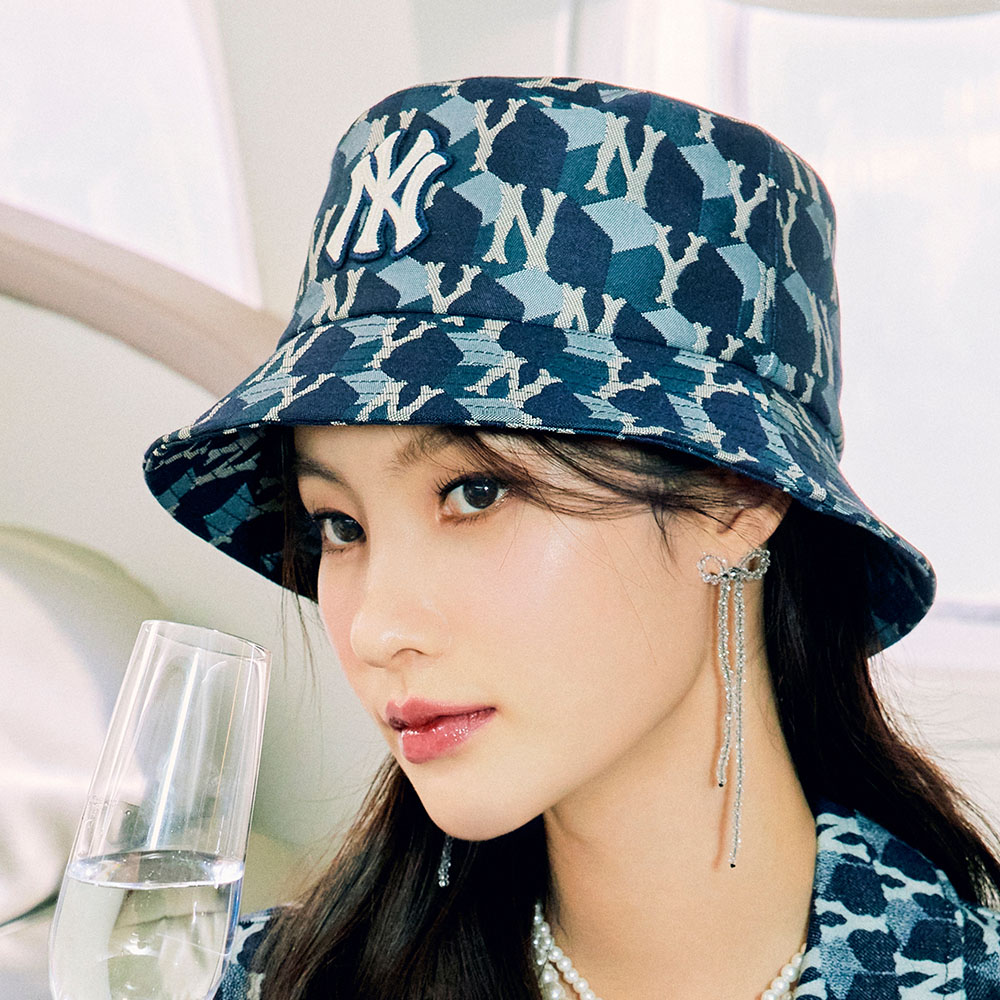 MLB 漁夫帽 MONOGRAM系列 紐約洋基隊 (3AHTM013N-兩色任選)【官方旗艦店】 歷史價格詳細信息