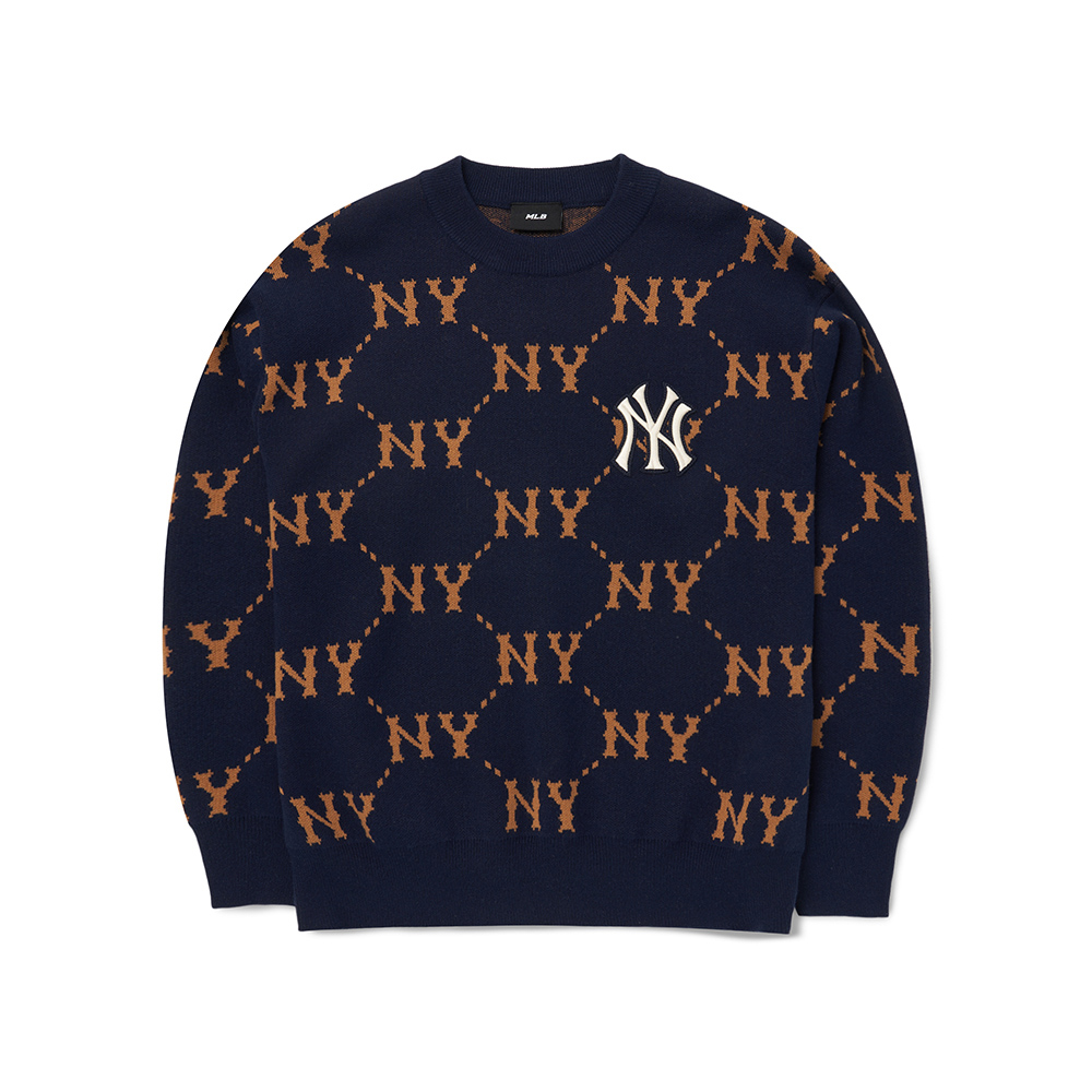 MLB 毛衣 MONOGRAM系列 洋基/紅襪隊 (3AKPM0126-三款任選)【官方超值優惠】 歷史價格詳細信息