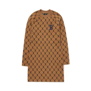 MLB 連身裙 長版上衣 MONOGRAM系列 紅襪/洋基隊 (3FOPM0334-三色任選)【官方旗艦店】 歷史價格詳細信息